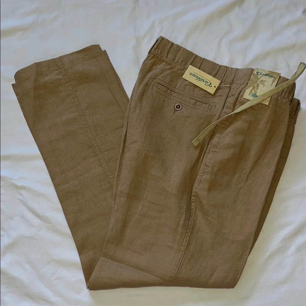 Caribbean Tan Chinos Classic Straight-Leg